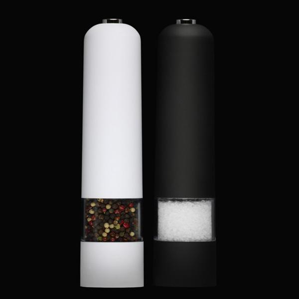 Elektrische Salz- und Pfeffermühle mit Licht